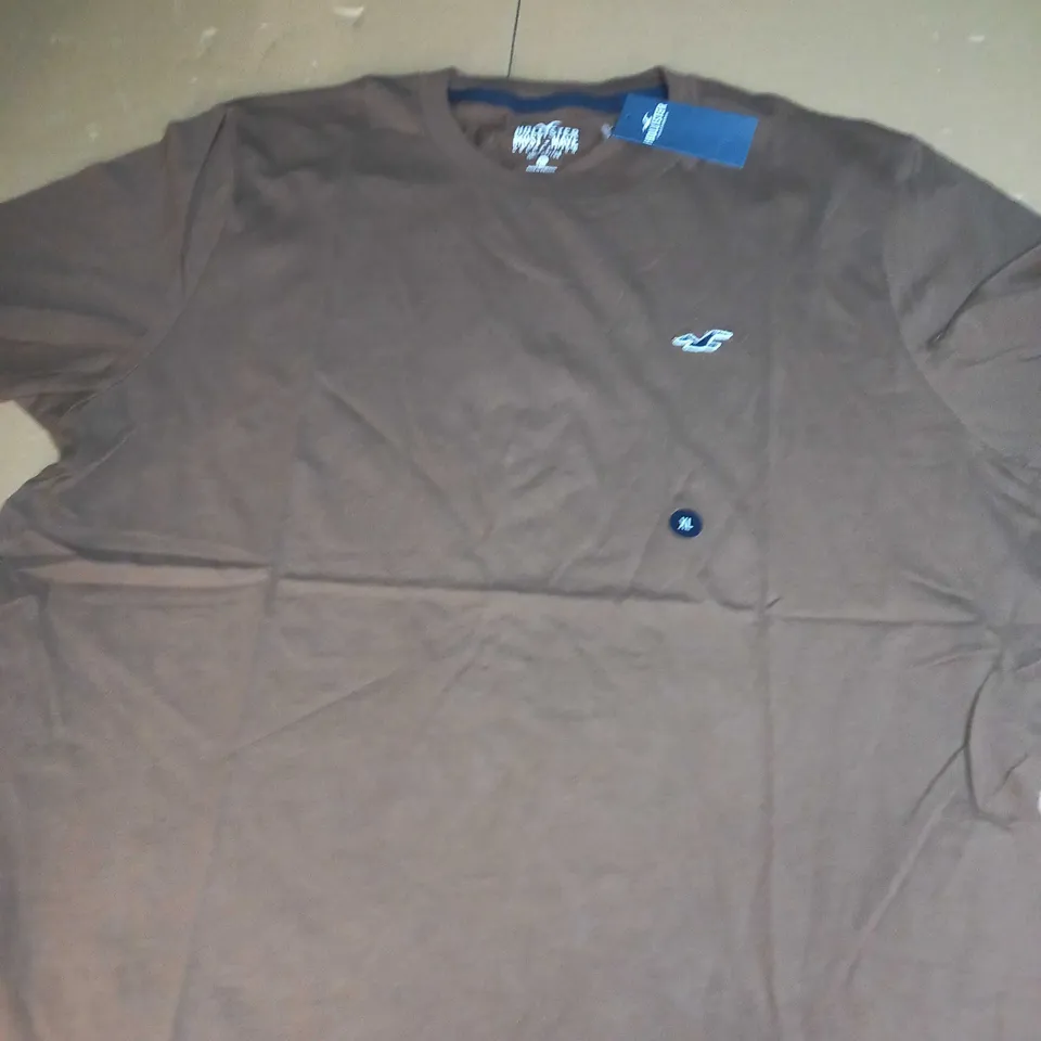 HOLLISTER LOGO T-SHIRT SIZE XL