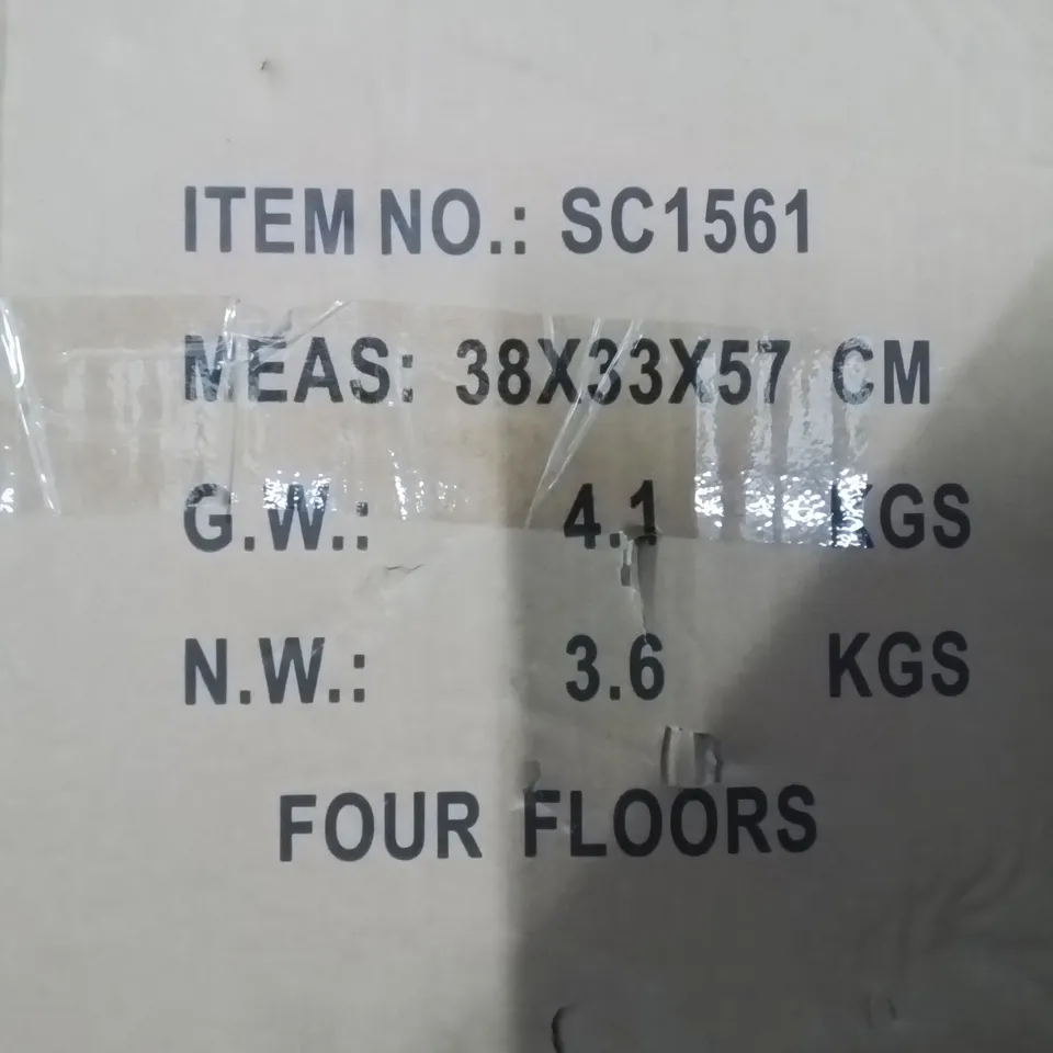  Boxed 4-Tier Floor-standing Storage Drawer 