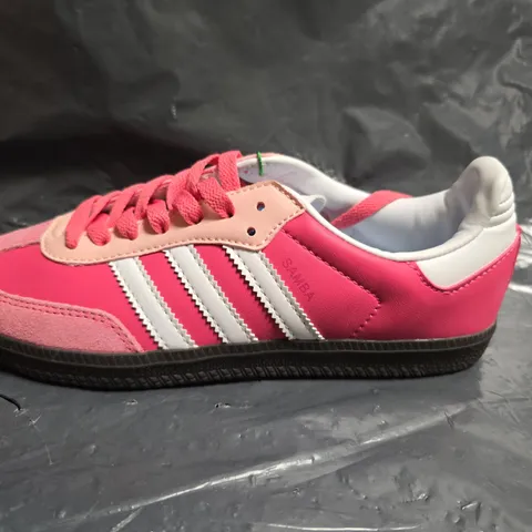 ADIDAS SAMBA KIDS' SNEAKERS – PINK & PEACH SIZE 6