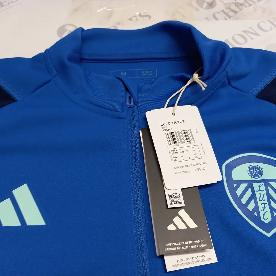 LEEDS FC BLUE TRACK TOP - UK M