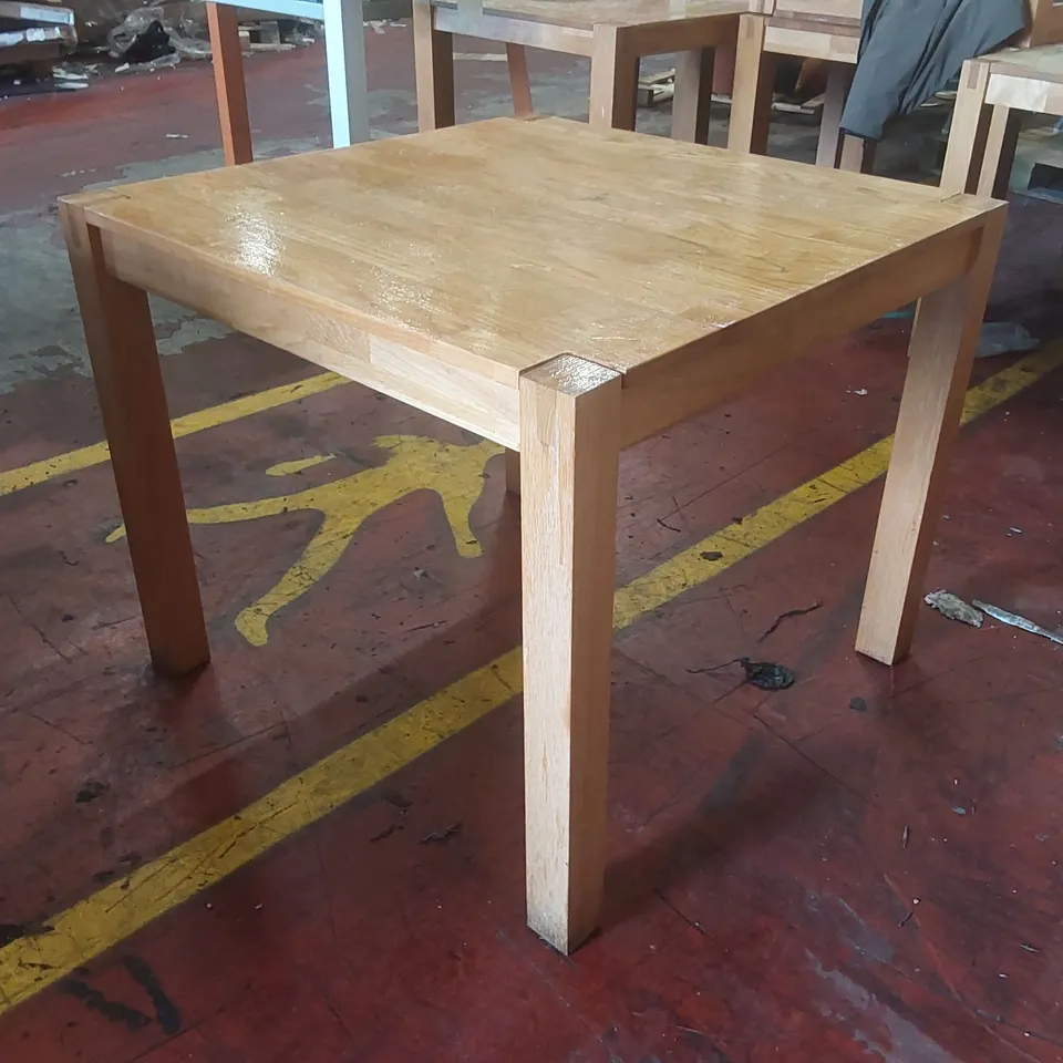 SOLID WOOD RESTAURANT DINING TABLE
