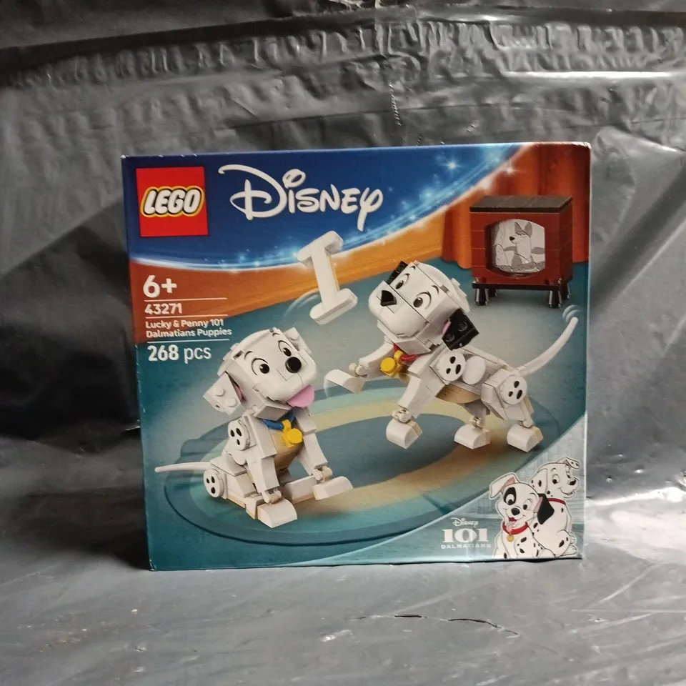 BOXED LEGO DISNEY 101 DALMATIANS - 43271 - LUCKY & PENNY PUPPIES