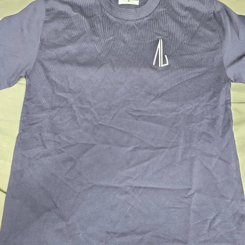 AFFLUENT LIVING NAVY CREW T-SHIRT - M
