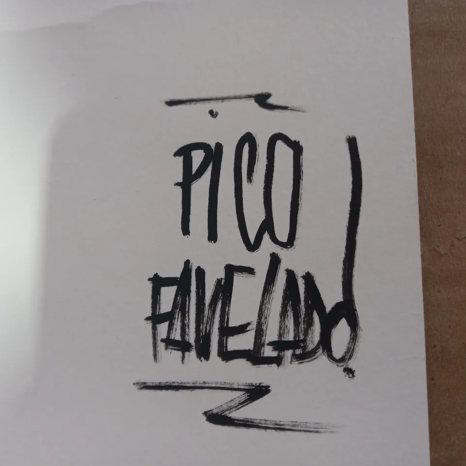 PICO FAVELADO SINGED BALLERINA ARTWORK