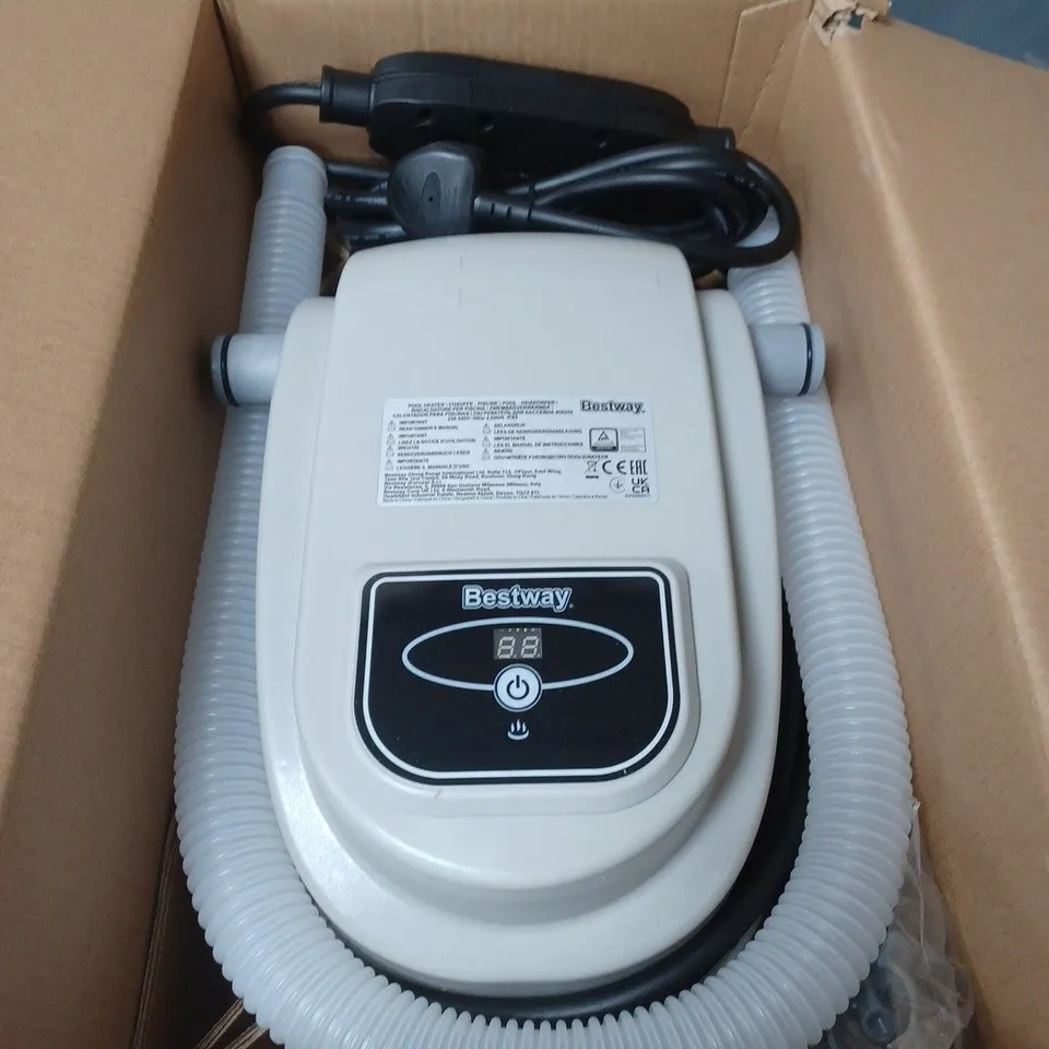 BOXED FLOW CLEAR POOL HEATER