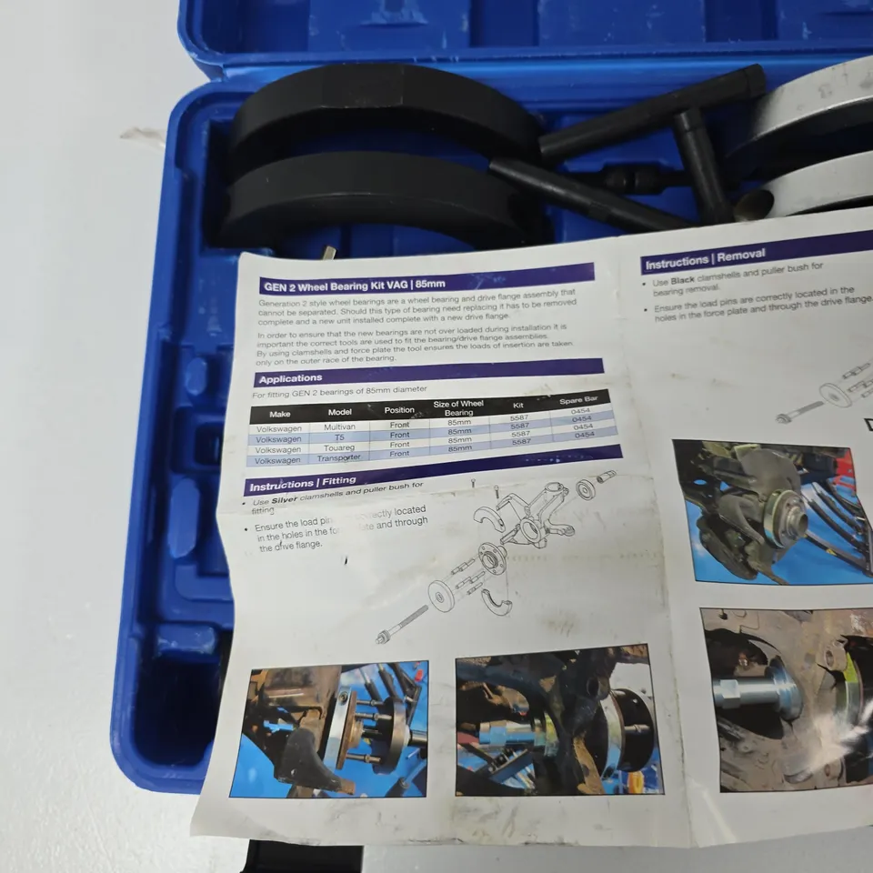 GEN 2 WHEEL BEARING KIT VAG 85MM – BLUE CASE