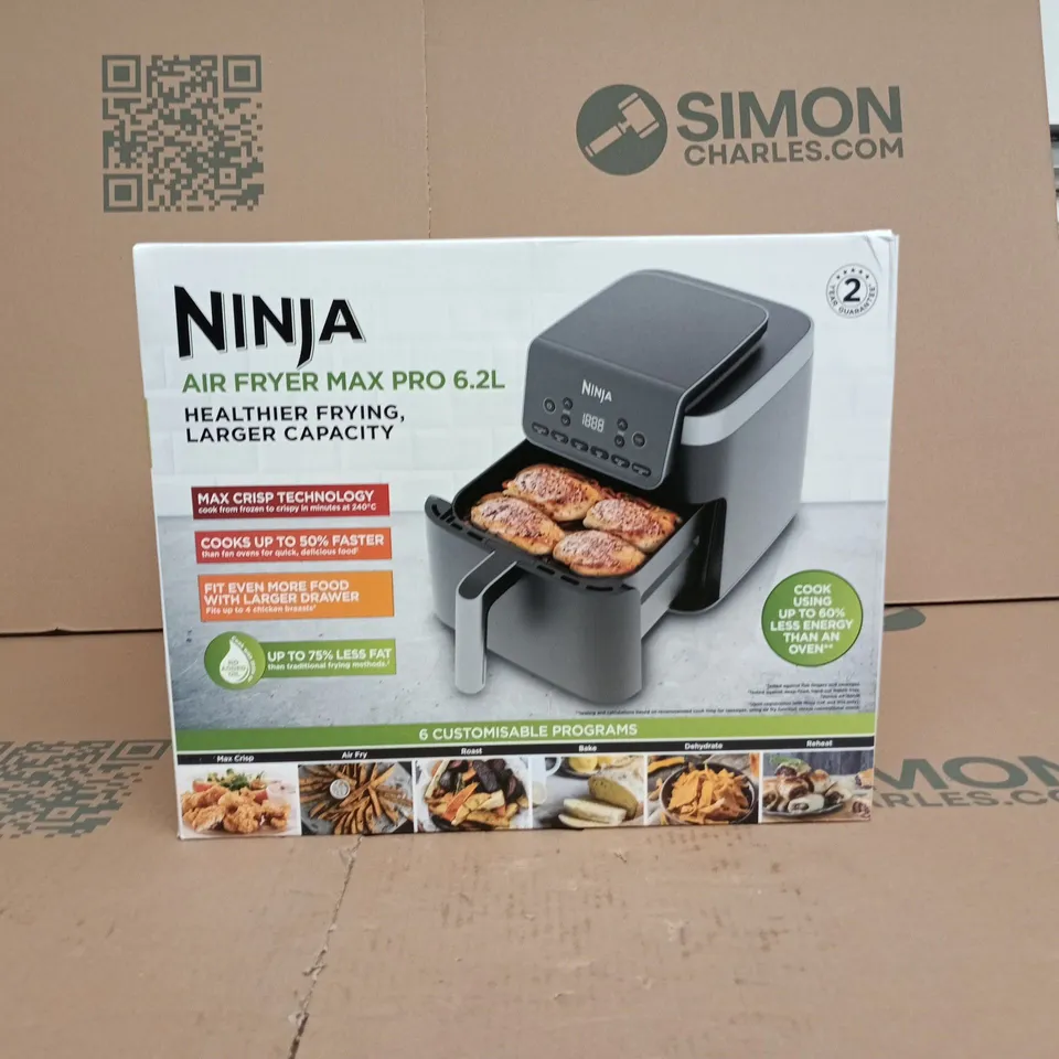 NINJA AIR FRYER MAX PRO 6.2L BOXED