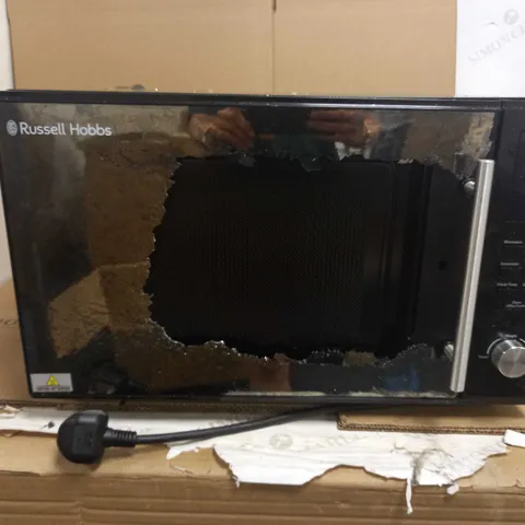 RUSSELL HOBBS COMBINATION MICROWAVE OVEN - BLACK