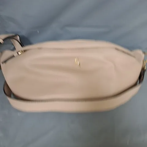 ASHWOOD BEIGE LEATHER CROSS BODY BAG