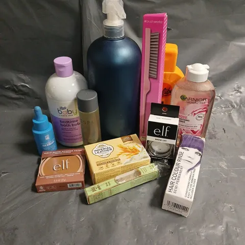 APPROXIMATELY 20 ASSORTED HEALTH & BEAUTY PRODUCTS TO INCLUDE [IXI BROW TAMER, ELFBROW LIFT, GIVE ME HYALURONIC ACID SERUM, ETC