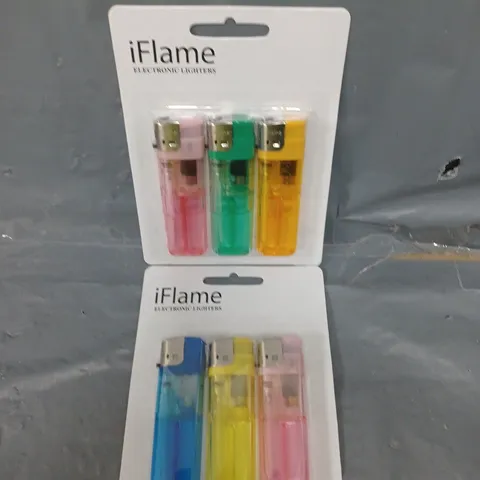 APPROXIMATELY 60 PACKS OF IFLAME ELECTRONIC LIGHTERS - COLLECTION ONLY