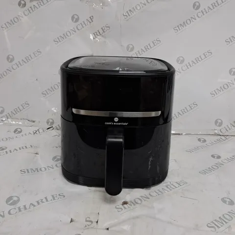 BOXED COOK'S ESSENTIALS 4L AIR FRYER IN BLACK