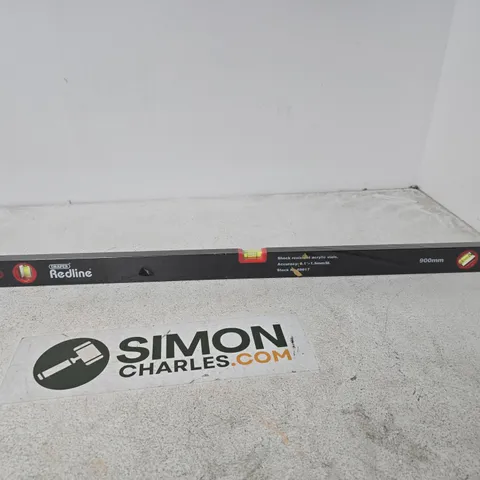 DRAPER REDLINE 900MM SPIRIT LEVEL
