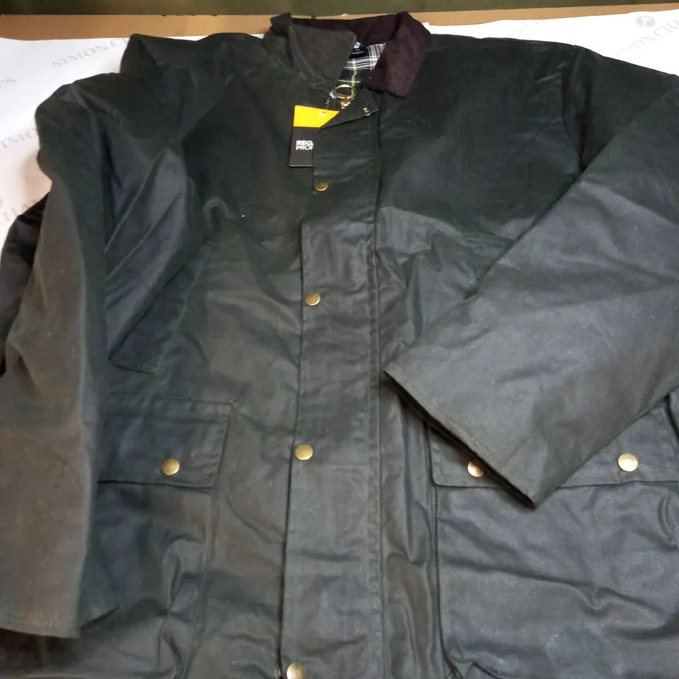 REGATTA PENSFORD WAX JACKET SIZE XXL