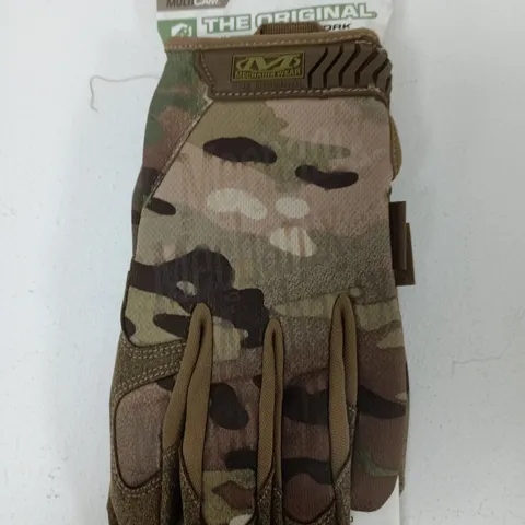 MECHANIX WEAR THE ORIGINAL MULTIPURPOSE WORK GLOVES β CAMOUFLAGE, SIZE UK 8/M