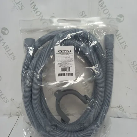 PAXANPAX UNIVERSAL DRAIN HOSE & HOOK 4M, 22/29MM FITTING
