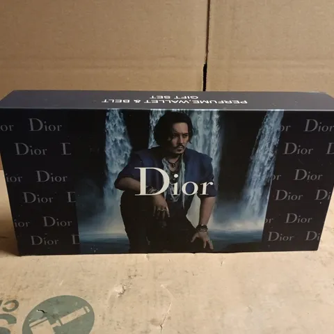DIOR PERFUME/WALLET/BELT GIFT SET BOXED (SAUVAGE)