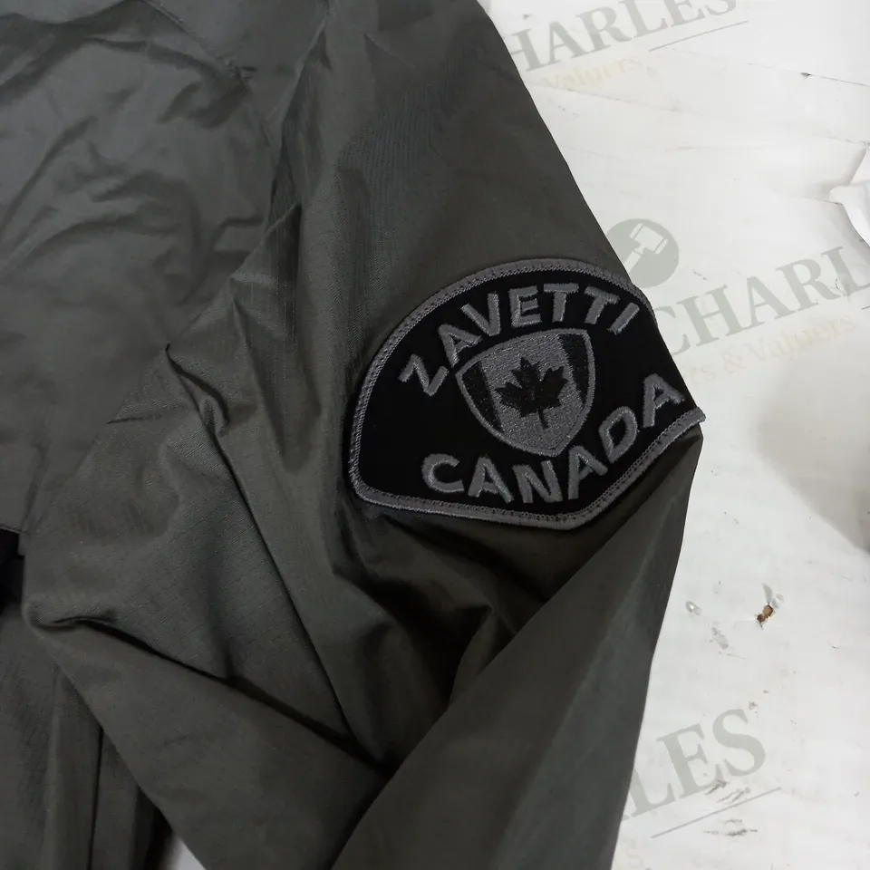 ZAVETTI CANADA POTENZA WIND BREAKER IN ASPHALT - SMALL