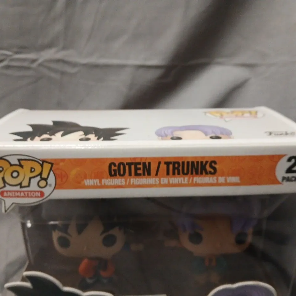 FUNKO POP! ANIMATION GOTEN & TRUNKS 2-PACK – DRAGON BALL Z