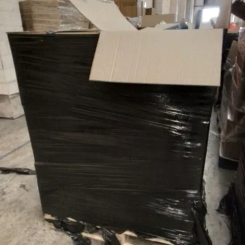 PALLET OF APPROXIMATELY ASSORTED HOUSEHOLD ITEMS TO INCLUDE LIGHTNING , CABLES AND BLANKETS