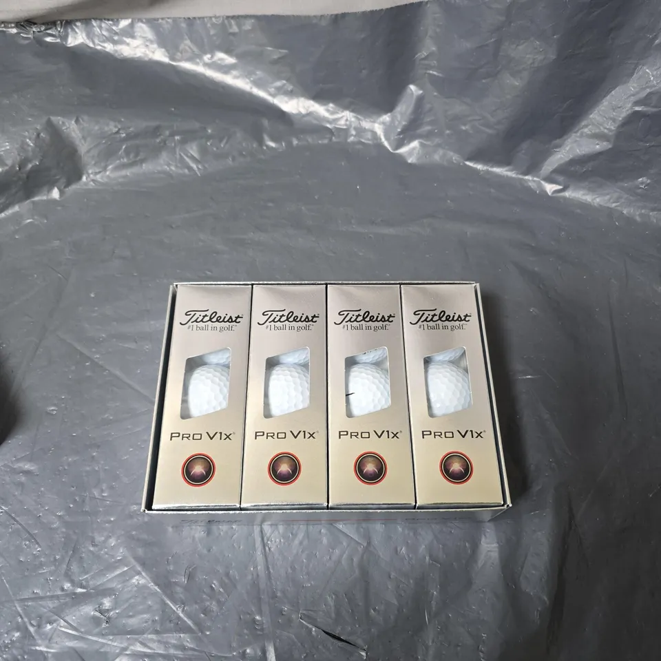 BOXED TITLEIST PRO V1X GOLF BALL GIFT SET – CONTAINING 12 BALLS 