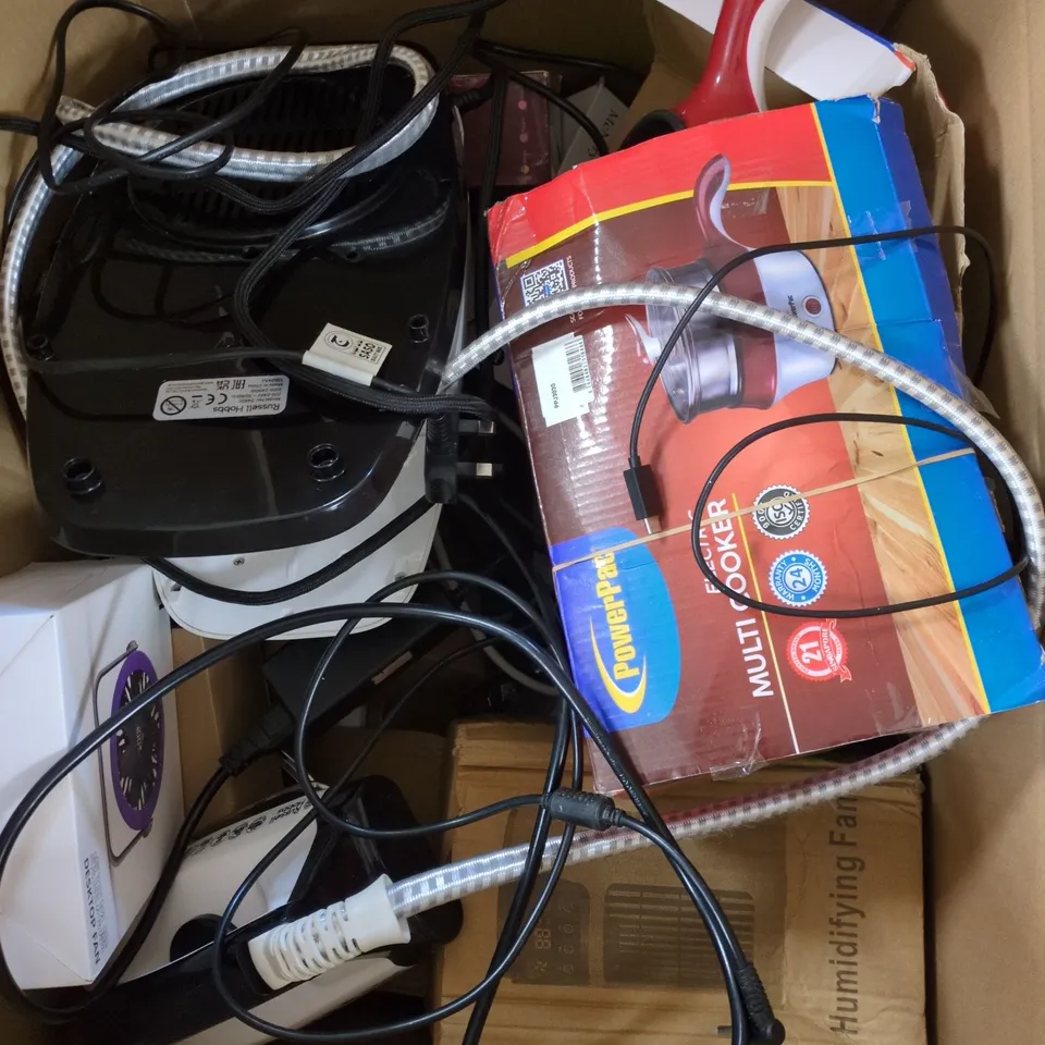 BOX OF APPROX 10 ASSORTED ELECTRICAL ITEMS