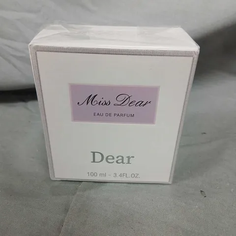 BOXED AND SEALED MISS DEAR EAU DE PARFUM 100ML