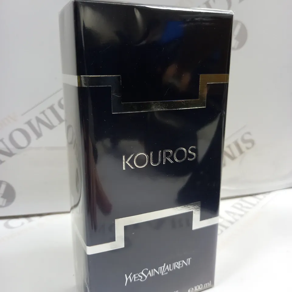 BOXED AND SEALED YVES SAINT LAURENT KOUROS EAU DE TOILETTE 100ML