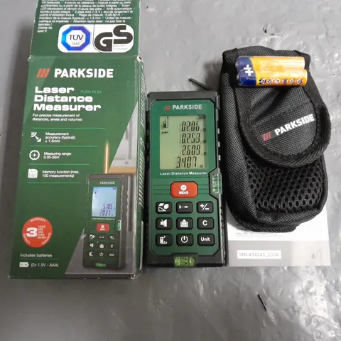 BOXED PARKSIDE LASER DISTANCE MEASURER