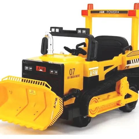 BRAND NEW BOXED KIDS BULLDOZER DIGGER 12V RIDE ON