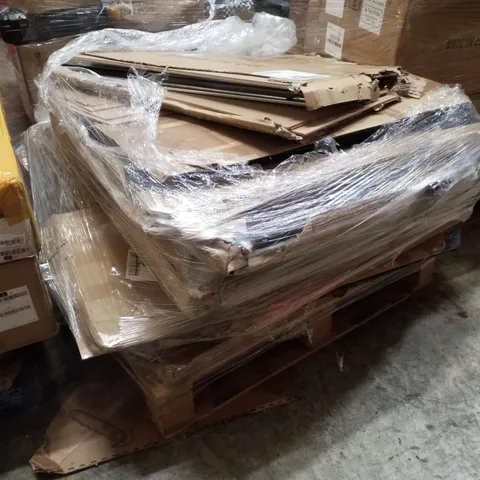 PALLET CONTAINING ASSORTED BOXED RACKING