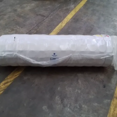 QUALITY BAGGED AND ROLLED SERENITY COMFORT COIL SPRING AND MEMORY FOAM HYBRID 135CM DOUBLE MATTRESS