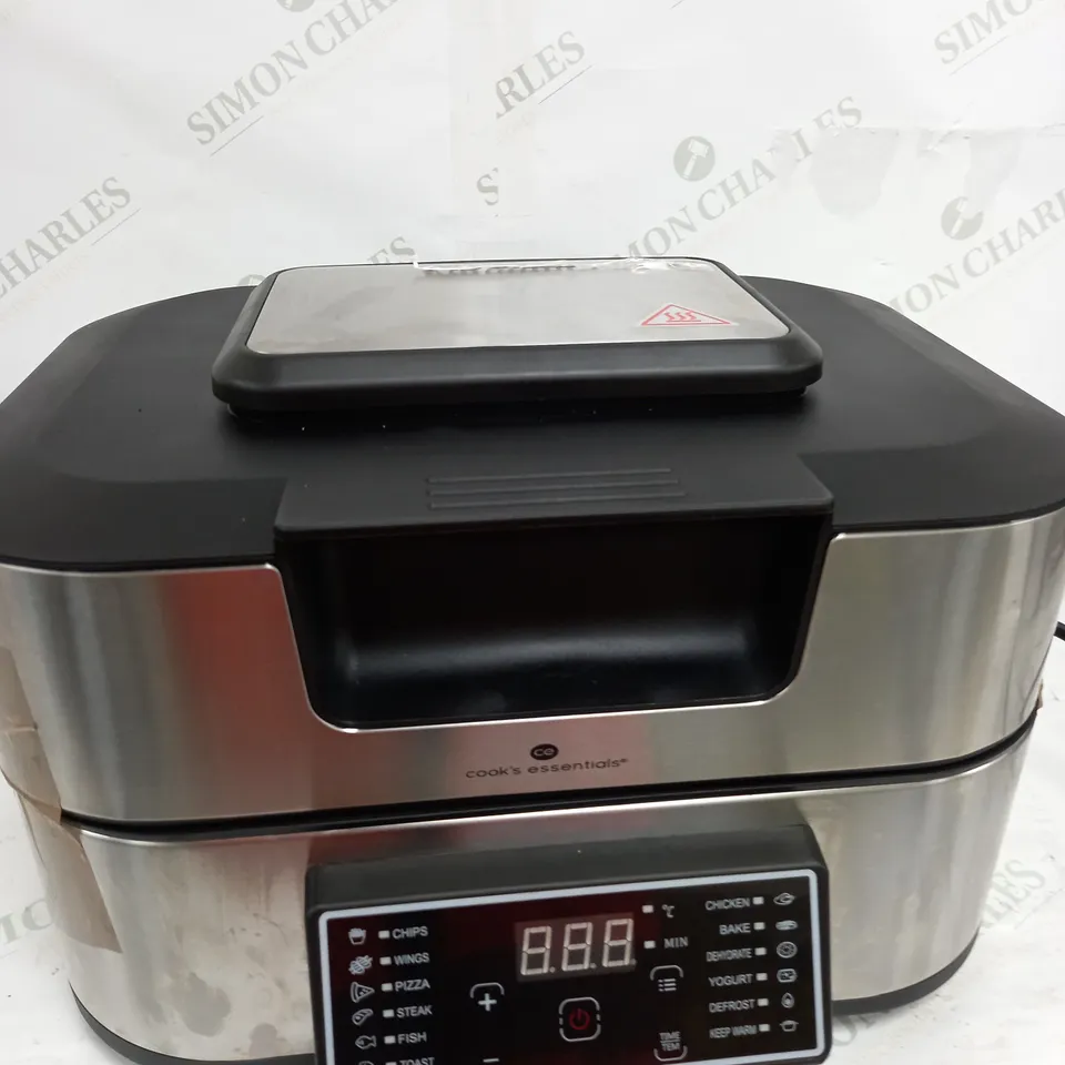 BOXED COOK'S ESSENTIALS GRILL & AIRFRYER 5.5L