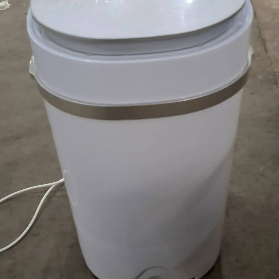 BOXED PORTABLE MINI WASHING MACHINE AND SPIN DRYER SYSTEM 