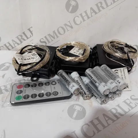 HOME REFLECTIONS INDOOR/OUTDOOR SET OF 4M LIGHT STRANDS WITH REMOTE