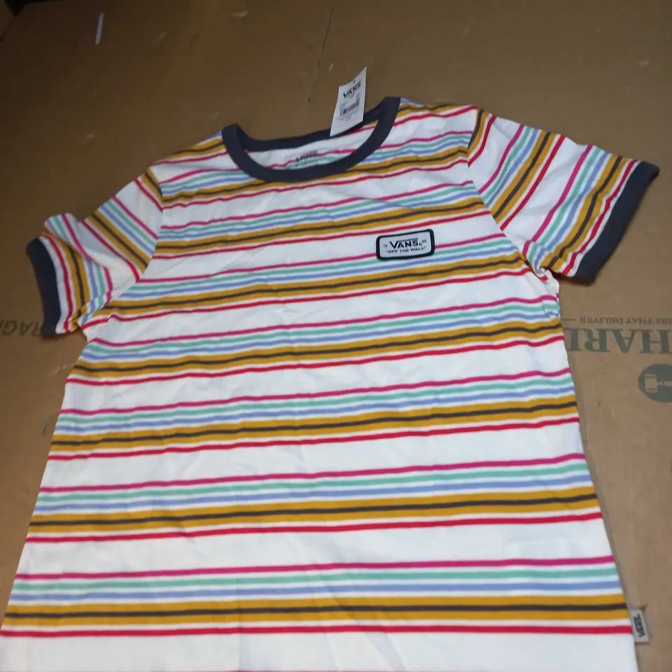 VANS OFF THE WALL LOGO T-SHIRT SIZE XS