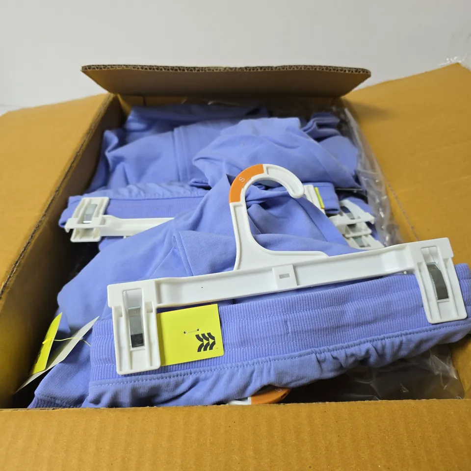 BOX OF APPROXIMATELY 12 ALL IN MOTION LIGHT PURPLE JOGGERS - SIZE L