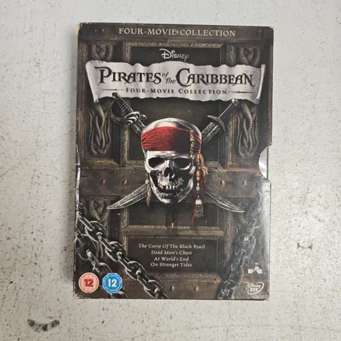 DISNEY PIRATES OF THE CARIBBEAN FOUR-MOVIE DVD COLLECTION