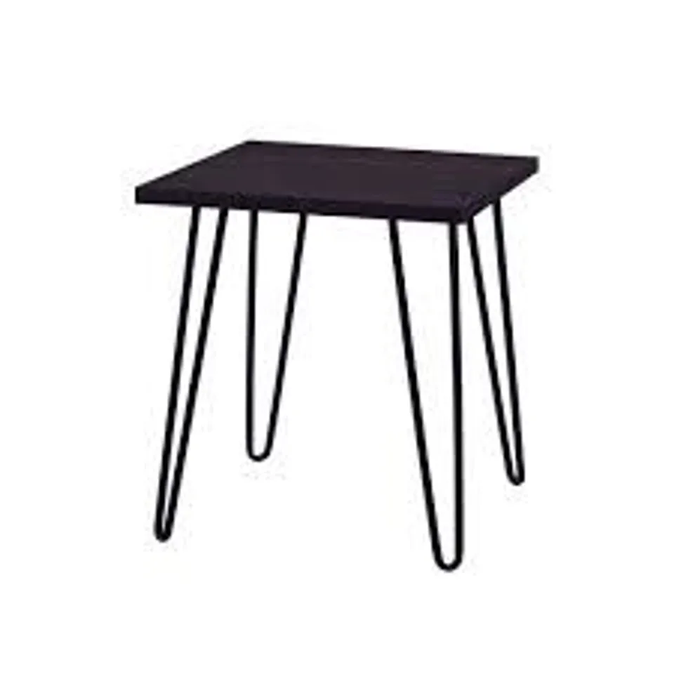 BOXED OWEN RETRO END TABLE ESPRESSO