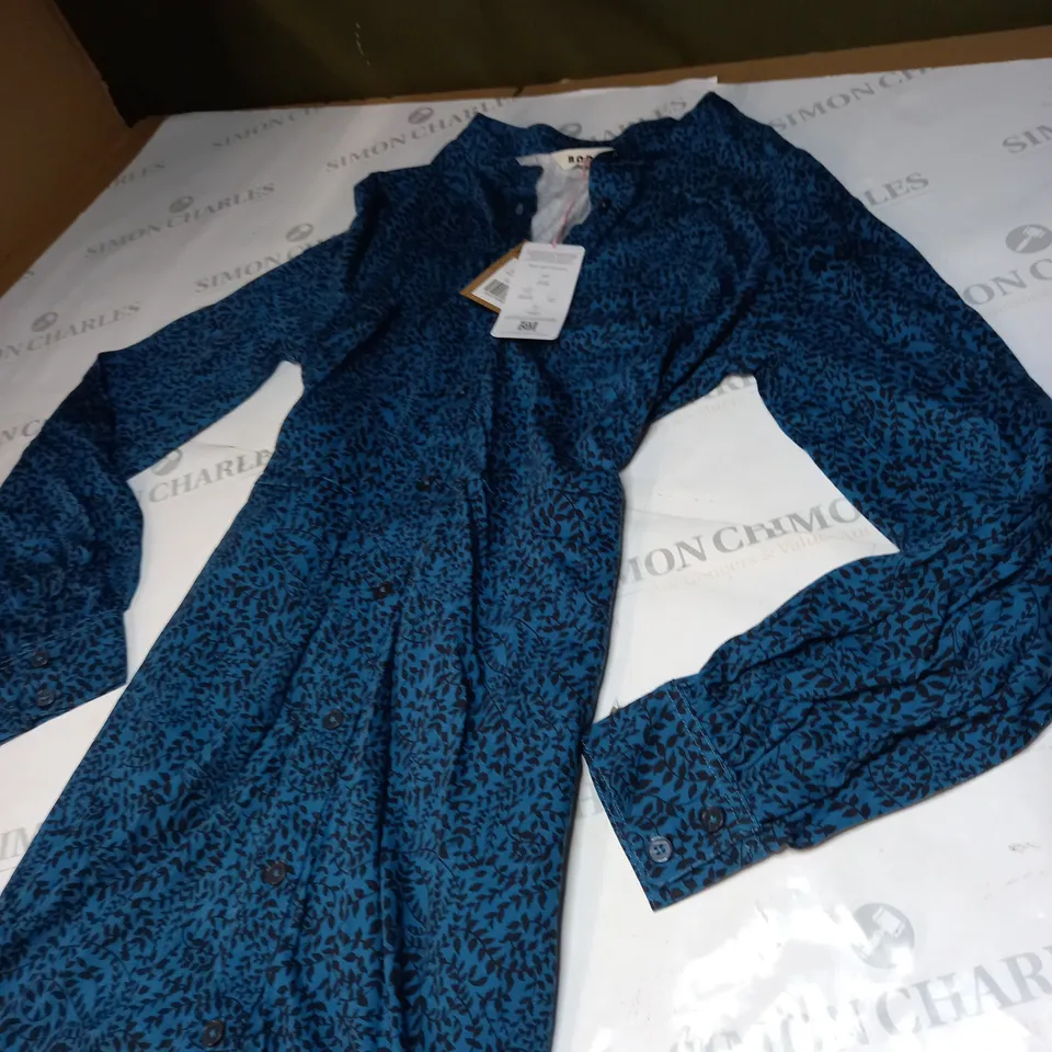 BODEN BUTTONED FLORAL PATTERN DRESS SIZE 12L