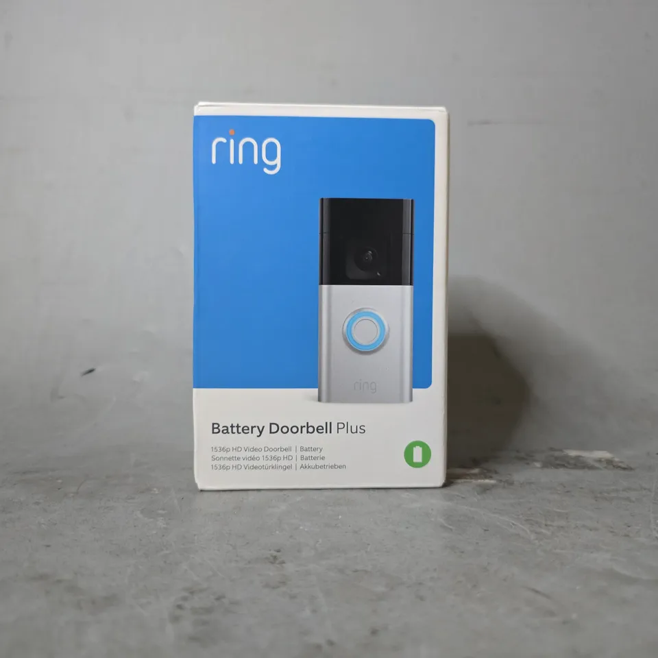 SEALED RING BATTERY DOORBELL PLUS