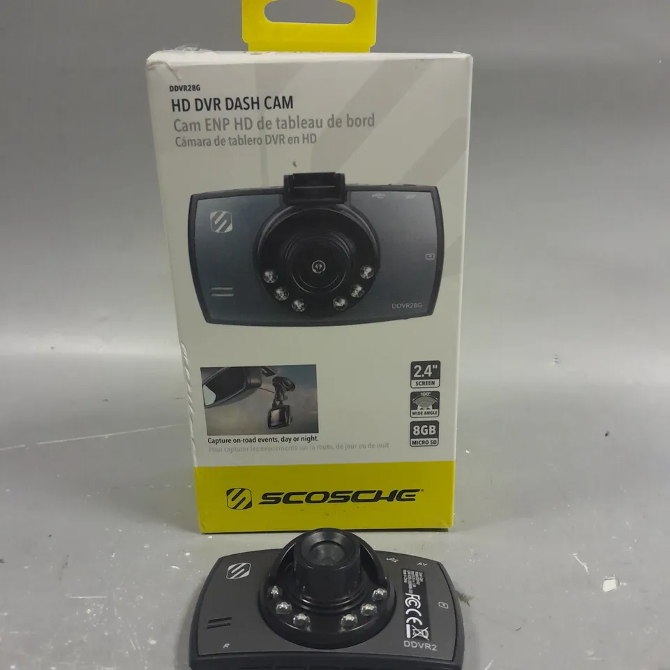 SCOSCHE HD DVR DASH CAM 