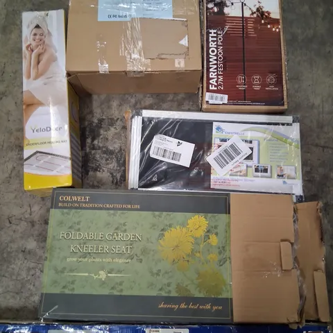 PALLET CONSISTING OF A LARGE QUANTITY OF ASSORTED HOUSEHOLD AND ELECTRICAL PRODUCTS AND ACCESSORIES TO INCLUDE;