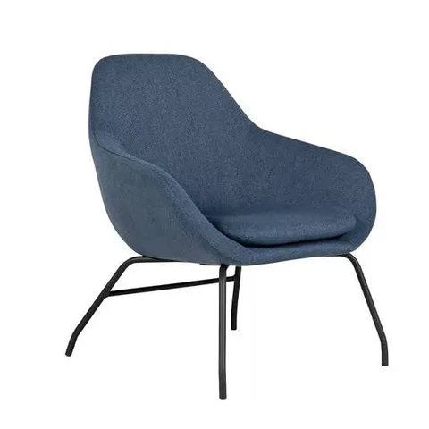 BOXED MICROFIBRE AVA CHAIR - NAVY BLUE