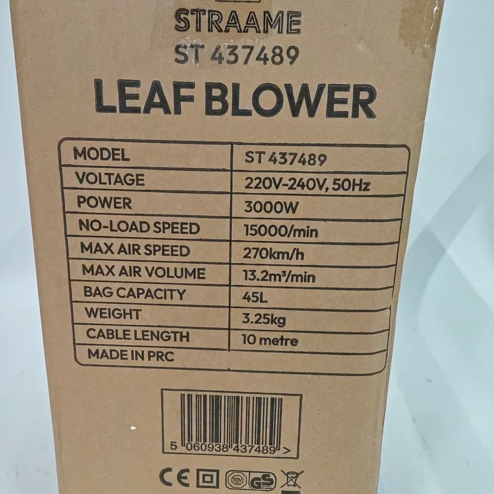 BOXED STRAMME LEAF BLOWER - ST437489