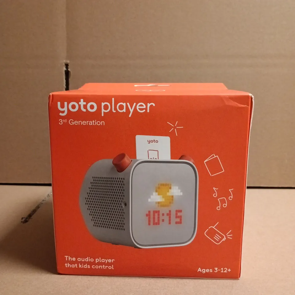 YOTO PLAYER 3RD GENERATION – BOXED