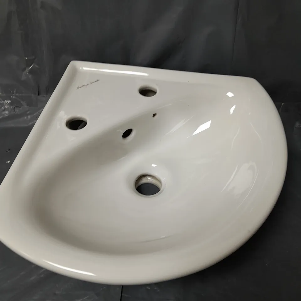 ARMITAGE SHANKS CORNER SINK - COLLECTION ONLY