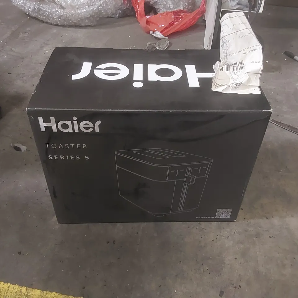 BOXED HAIER SERIES 5 TOASTER