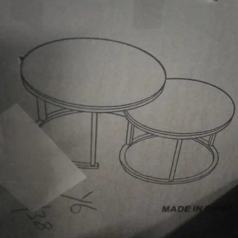 BOXED SIDETABLE