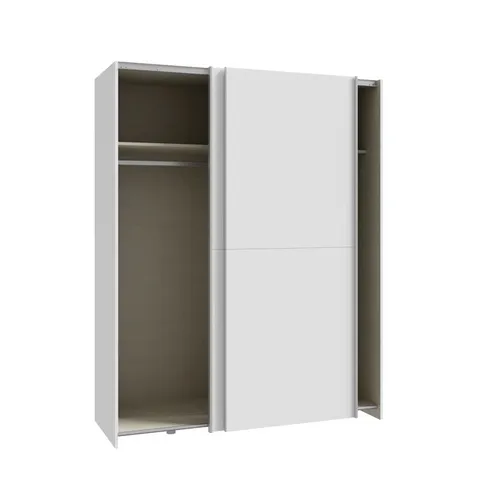 BOXED NAKARI 2 DOOR SLIDING WARDROBE (3 BOXES)